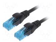 Patch cord; RJ45 plug,both sides; U/UTP; 5e; stranded; CCA; PVC DIGITUS