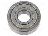 Bearing: ball; Øint: 12mm; Øout: 32mm; W: 10mm; bearing steel NSK