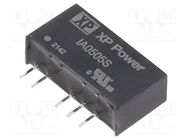 Converter: DC/DC; 1W; Uin: 5V; Uout: 5VDC; Uout2: -5VDC; Iout: 100mA XP POWER