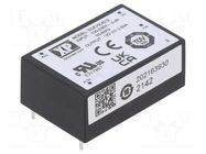 Converter: AC/DC; 10W; Uin: 85÷264VAC,120÷370VDC; Uout: 12VDC; 83% XP POWER