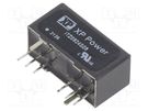 Converter: DC/DC; 9W; Uin: 9÷36V; Uout: 9VDC; Iout: 1000mA; SIP8; THT XP POWER