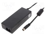 Power supply: switched-mode; 12VDC; 7.5A; Out: KYCON KPPX-4P; 90W XP POWER
