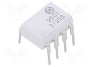Optocoupler; THT; Ch: 2; OUT: transistor; Uinsul: 5kV; 1Mbps; DIP8 ONSEMI