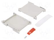 Enclosure: for DIN rail mounting; Y: 101mm; X: 22.5mm; Z: 80.5mm ITALTRONIC