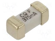 Fuse: fuse; 375mA; 125VAC; 125VDC; quick blow; ceramic; SMD CONQUER ELECTRONIC