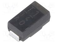 Diode: TVS; 400W; 12V; unidirectional; 1F (DO214AC) 