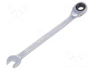 Wrench; combination spanner,with ratchet; 8mm; OPEN-RATCH STAHLWILLE