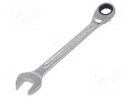 Wrench; combination spanner,with ratchet; 22mm; OPEN-RATCH STAHLWILLE