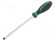Screwdriver: standard; slot; 6.5x1.2mm; DRALL+; Overall len: 265mm STAHLWILLE