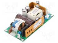 Power supply: switched-mode; open; 65W; 80÷264VAC; OUT: 1; 15VDC XP POWER