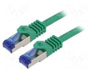 Patch cord; S/FTP; Cat: 6a; RJ45 plug,both sides; stranded; Cu LOGILINK