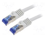 Patch cord; S/FTP; Cat: 6a; RJ45 plug,both sides; stranded; Cu LOGILINK