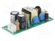 Power supply: switched-mode; open; 6W; 90÷264VAC; 15VDC; 0.4A; 81% TDK-LAMBDA