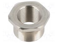 Reduction of threads for glands; Int.thread: M20; brass; IP68 HUMMEL