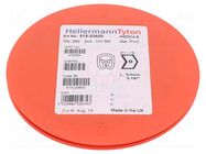 Markers; Marking: 0; 4÷9mm; PVC; black; -65÷105°C; leaded; HGDC4-9 HELLERMANNTYTON