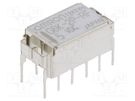 Relay: electromagnetic; DPDT; Ucoil: 5VDC; Icontacts max: 1A; PCB OMRON Electronic Components