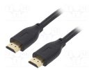 Cable; HDMI 2.1; HDMI plug,both sides; PVC; 3m; black; Core: Cu GEMBIRD
