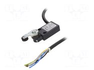 Limit switch; roller lever; NO + NC; cables; 2m PIZZATO ELETTRICA