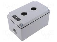 Enclosure: for remote controller; 22mm; IP65; X: 92mm; Y: 152mm ILME