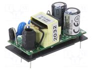 Converter: AC/DC; 6W; Uin: 90÷264VAC; 15VDC; Iout: 0.4A; 81%; KPSB6 TDK-LAMBDA