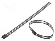Cable tie; L: 150mm; W: 7mm; acid resistant steel AISI 316; 445N RAYCHEM RPG