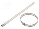 Cable tie; L: 250mm; W: 12mm; acid resistant steel AISI 316; 1112N RAYCHEM RPG