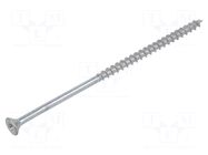 Screw; for wood; 5x120; Head: countersunk; Pozidriv; PZ2; zinc BOSSARD