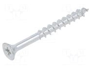 Screw; for wood; 5x50; Head: countersunk; Pozidriv; PZ2; zinc; SPAX® BOSSARD