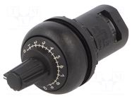 Potentiometer; 22mm; RMQ-Titan; Ø22.5mm; IP66; 4.7kΩ; -25÷70°C EATON ELECTRIC