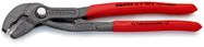 KNIPEX 85 51 250 A Spring Hose Clamp Pliers with non-slip plastic coating grey atramentized 250 mm