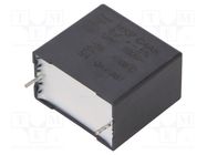 Capacitor: polypropylene; DC-Link; 8uF; ESR: 8.03mΩ; THT; ±5% KEMET