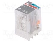 Relay: electromagnetic; 3PDT; Ucoil: 60VDC; Icontacts max: 10A ABB