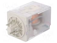 Relay: electromagnetic; DPDT; Ucoil: 24VDC; Icontacts max: 10A ABB