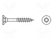 Screw; for wood; 3.5x35; Head: countersunk; Torx®; TX15; zinc BOSSARD