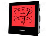 Voltmeter; digital,mounting; 0÷2V,10V; on panel; LCD; 192x160 TDE INSTRUMENTS