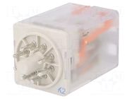 Relay: electromagnetic; DPDT; Ucoil: 120VAC; Icontacts max: 10A ABB