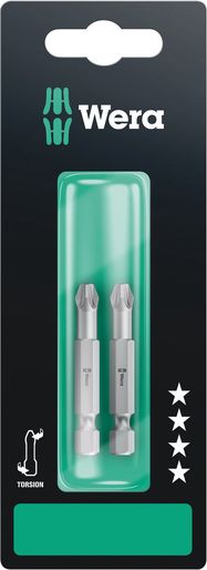 855/4 TZ SB bits, 2 x PZ 3x50, Wera