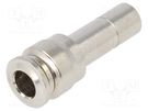 Push-in fitting; straight,reductive; -0.99÷20bar; Øout: 8mm AIGNEP