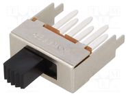 Switch: slide; Pos: 2; SPDT; 0.3A/30VDC; ON-ON; PCB,THT; -20÷85°C KNITTER-SWITCH