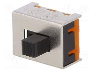 Switch: slide; Pos: 2; SPDT; 0.35A/30VDC; ON-ON; PCB,THT; -20÷85°C KNITTER-SWITCH