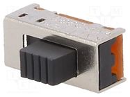 Switch: slide; Pos: 2; SPDT; 0.3A/30VDC; ON-ON; PCB,THT; -20÷85°C KNITTER-SWITCH