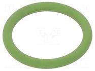 O-ring gasket; FPM; Thk: 1.5mm; Øint: 11mm; green; -20÷200°C ORING USZCZELNIENIA TECHNICZNE