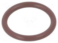 O-ring gasket; FPM; Thk: 2.5mm; Øint: 18mm; brown; -20÷200°C ORING USZCZELNIENIA TECHNICZNE