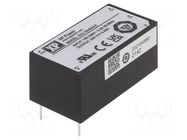 Converter: AC/DC; 10W; Uin: 85÷264VAC,120÷370VDC; Uout: 24VDC; 82% XP POWER