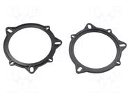 Speaker frame; 100mm; BMW; BMW 3 (E90/E91) 2005->2012; 2pcs. ACV