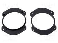 Speaker frame; 130mm; Alfa Romeo,Fiat,Peugeot; 2pcs. ACV