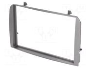 Radio frame; Alfa Romeo; 2 DIN; anthracite ACV
