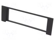 Radio frame; Audi; 1 DIN; black ACV