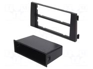 Radio frame; Audi; 2 DIN; black ACV