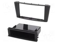 Radio frame; Toyota; 2 DIN; black ACV